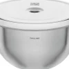 Zwilling Fresh & Save BOWLS Vakuumskål L / 26 cm, Rustfrit stål, Sølv