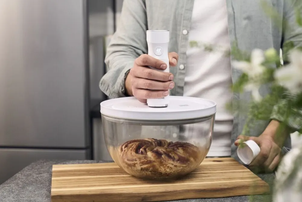 Zwilling Fresh & Save BOWLS Vakuumskål L / 26 cm, Glas, Gennemsigtig