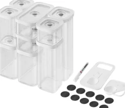 Zwilling Fresh & Save CUBE Sæt S/M12 gennemsigtig-hvid