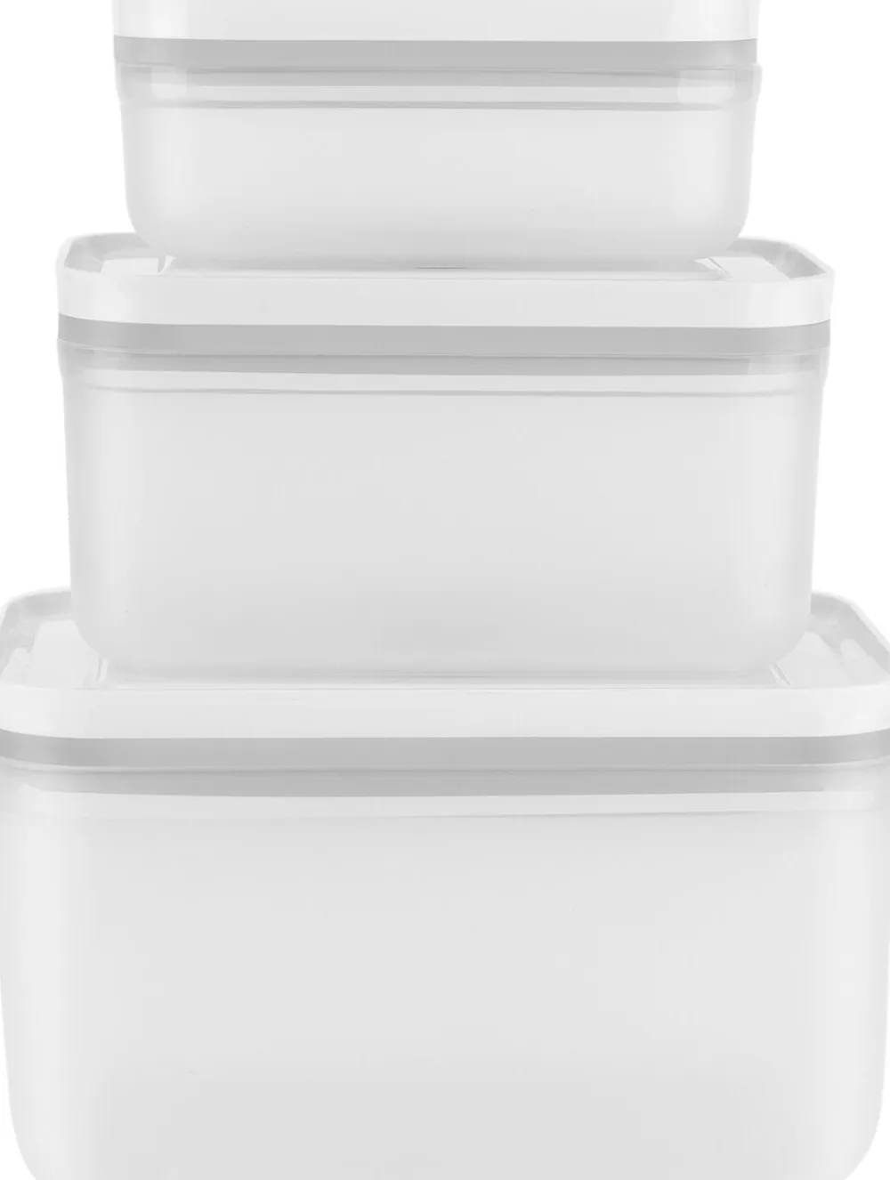 Zwilling Fresh & Save Vakuum beholdersæt 3d i plastik. S,M, L