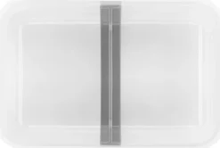 Zwilling FRESH & SAVE Vakuum madkasse, semitransparent/grå, Str L