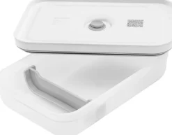 Zwilling FRESH & SAVE Vakuum madkasse, semitransparent/grå, Str L