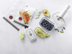 Fresh & Save Vakuum startersæt, glas 7 dele><noscript><img width=