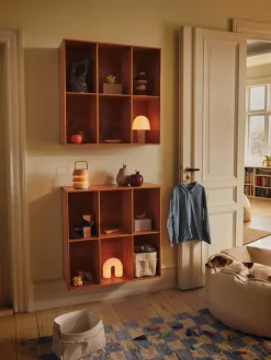 Børn Ferm Living Frill Portable Lamp - Cashmere/White