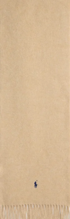 Fringe-Trim Wool Scarf>Polo Ralph Lauren Outlet