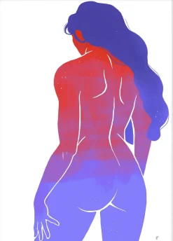 Poster & Frame Frohline - Sunrise Flerfarvet Outlet