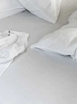 Frøya økologisk sengesæt hvid><noscript><img width=