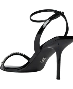 Steve Madden Fuels Sandal Black patent