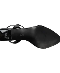 Steve Madden Fuels Sandal Black patent