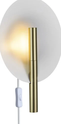 DFTP Furiko | Væglampe | Børstet messing