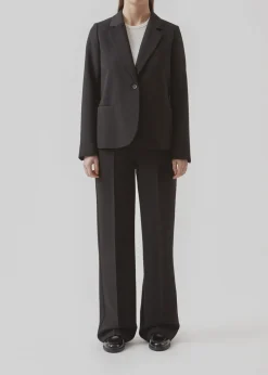 Modström GaleMD straight blazer Sort Hot