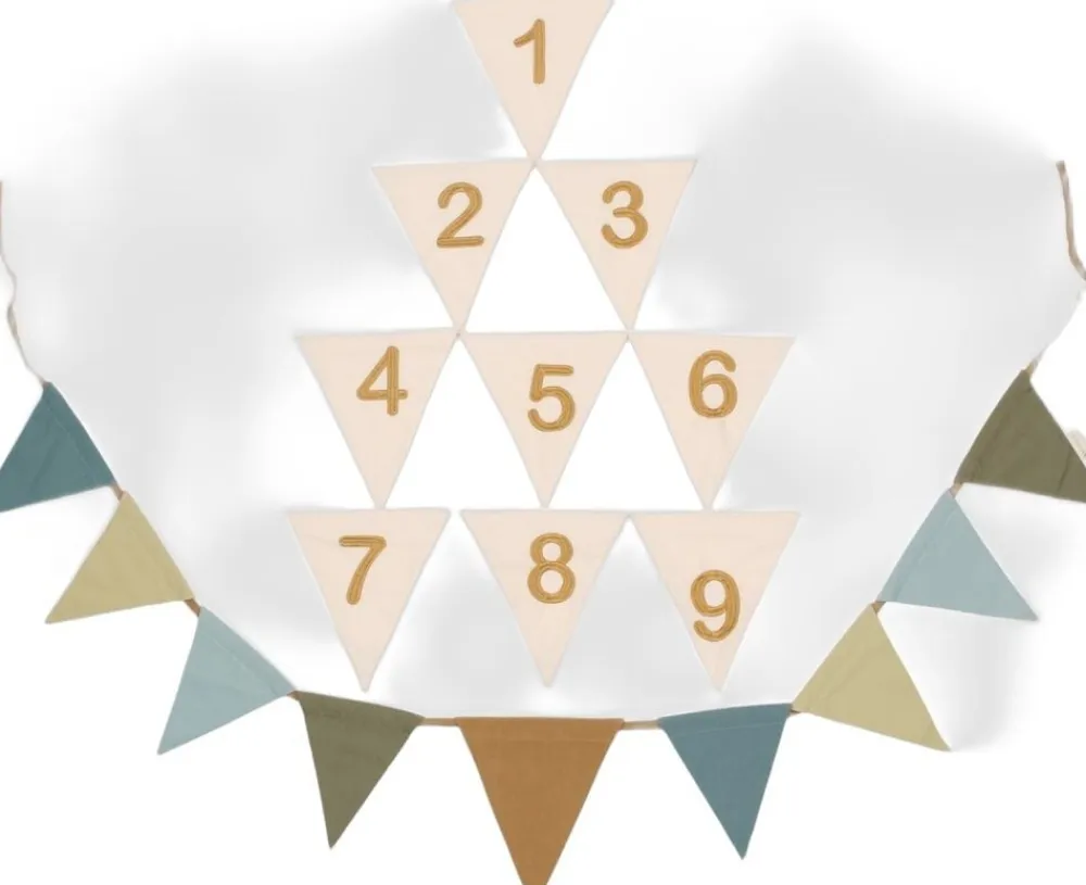 Børn Fabelab Garland Blue Mix - Birthday