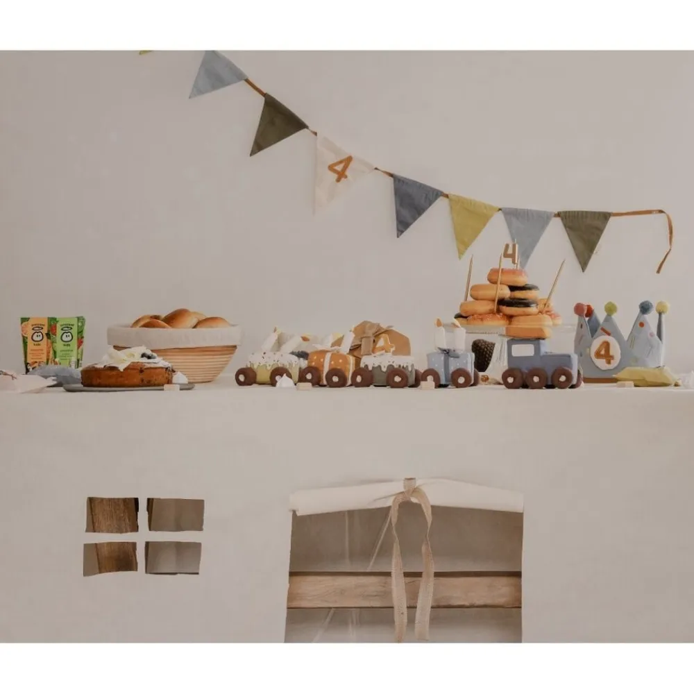 Børn Fabelab Garland Blue Mix - Birthday