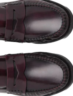 MANGO Gathered leather moccasin 78 Best