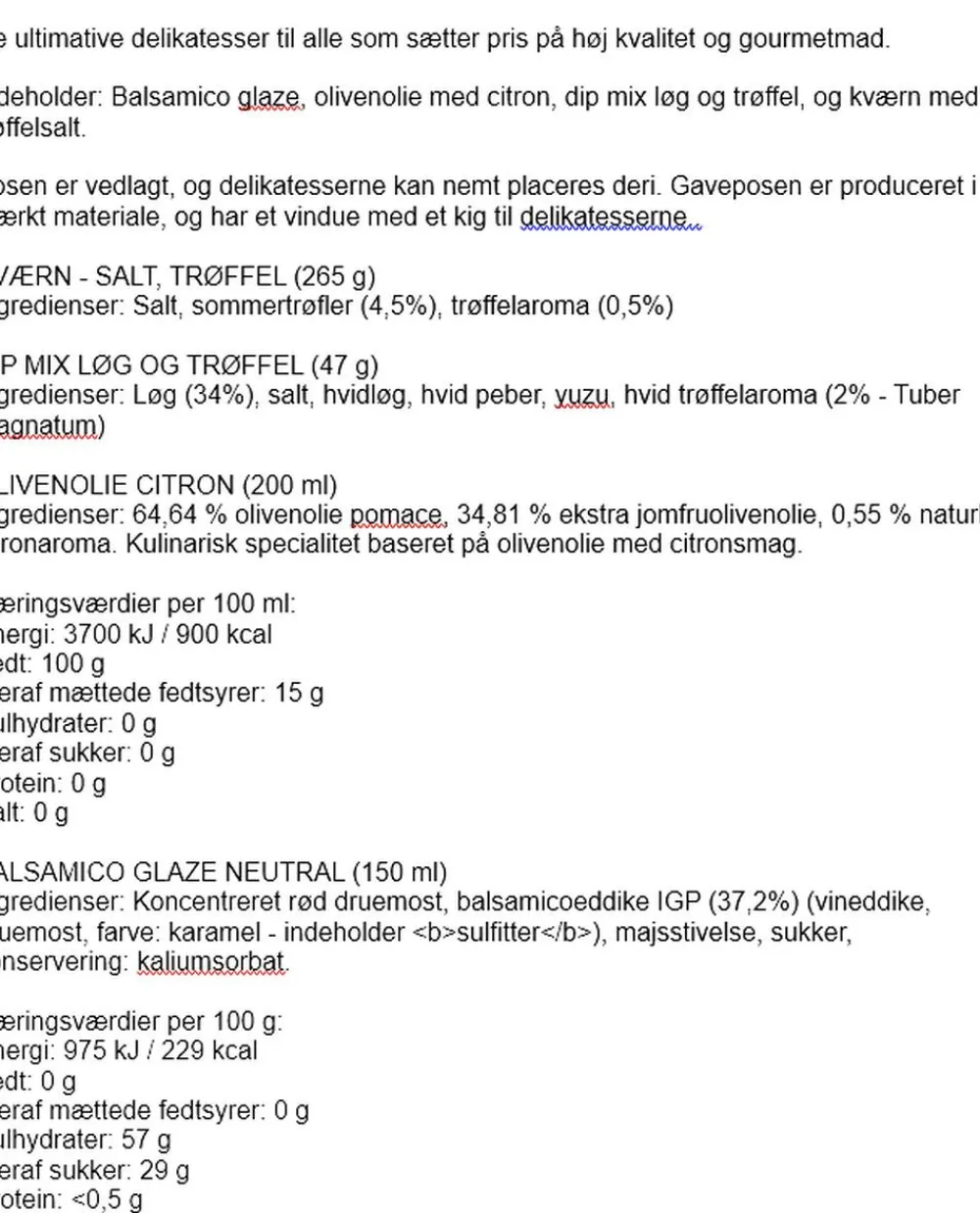 Lie Gourmet Gavepose - the real gourmet