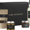 Lie Gourmet Gaveæske - Snacks & Wine Sale