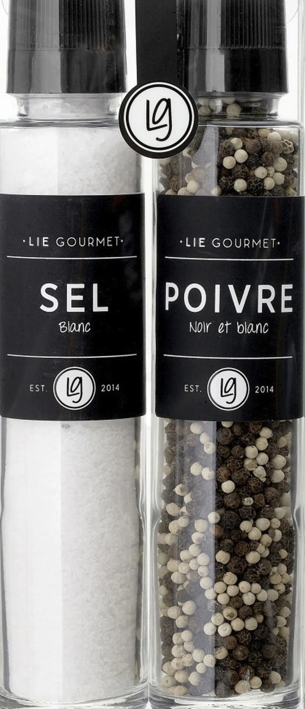 Lie Gourmet Gavesæt kværne salt og peber (310 g/140 g)