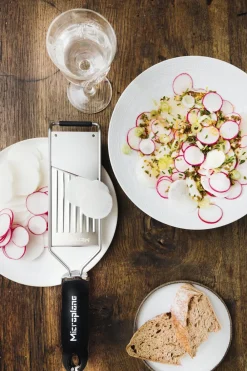 Microplane Gavesæt - Premium Zester + Gourmet Slicer + Skæreresistent Best