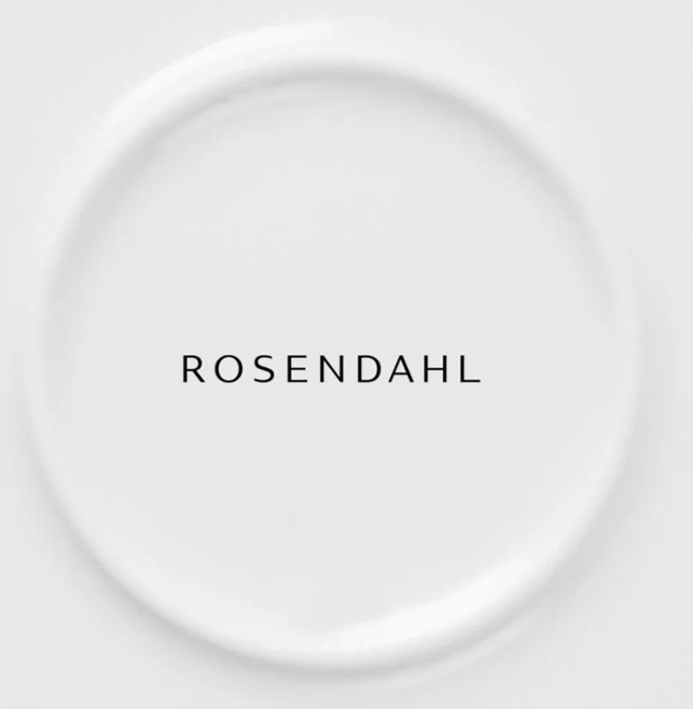 Rosendahl GC Cottage Tallerken Ø27 cm hvid m. deko