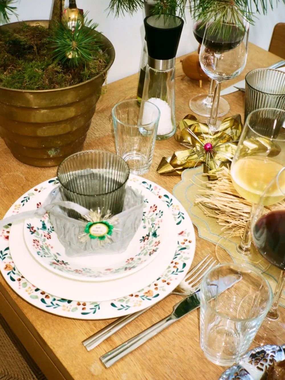 Rosendahl GC Cottage Tallerken Ø27 cm hvid m. deko