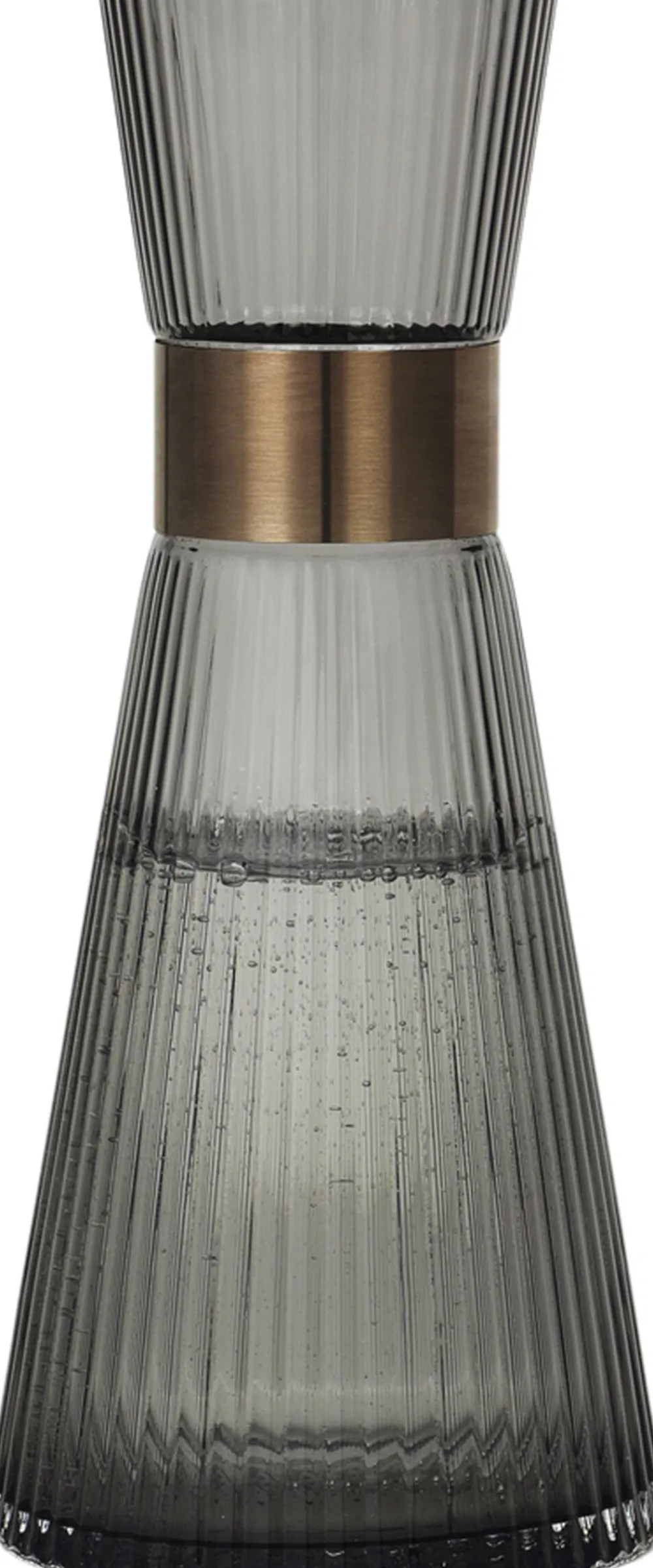 GC Mouthblown Vandkaraffel 1,0 l smoke>Rosendahl