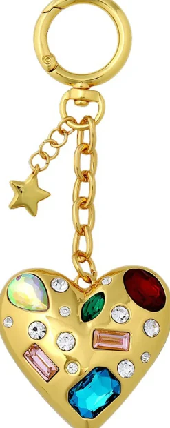 Dame SUI AVA Gem Heart Bag Charm