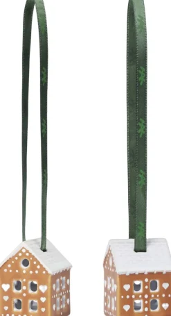 Gingerbread Juleophæng H5 brun 2 stk.>Kähler Sale