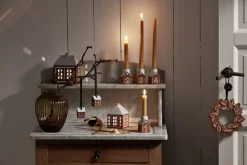 Gingerbread Juleophæng H5 brun 2 stk.><noscript><img width=