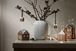 Gingerbread Juleophæng H5 brun 2 stk.><noscript><img width=