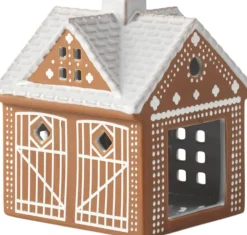 Gingerbread Lyshus Julestald H11. 5 brun>Kähler Best