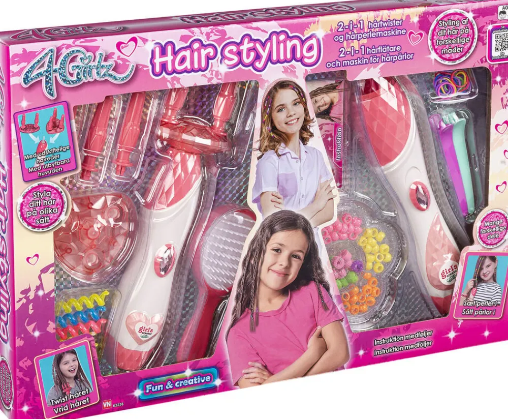 Børn 4-GIRLZ 4GIRLZ 2 i 1 MEGA HAIRSÆT