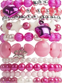 Børn 4-GIRLZ PERLEARMBÅND SÆT