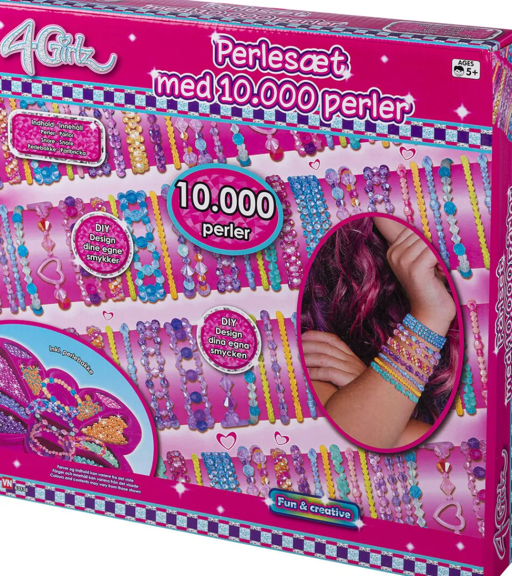 Børn 4-GIRLZ PERLESÆT 10000