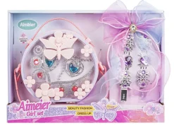 Børn 4-GIRLZ TASKE M HALSKÆDE