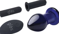 Gläs GLAS - RECHARGEABLE REMOTE CONTROLLED VIBRATING BUTT PLUG