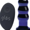 Gläs GLAS - RECHARGEABLE REMOTE CONTROLLED VIBRATING BEADED BUTTP