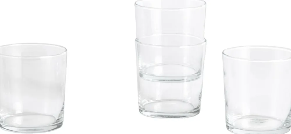 Hay Glass-Set of 4 Medium-Clear Online