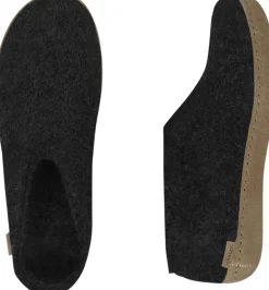 Glerups sko med skindsål Grå Discount