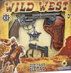 Børn GONHER METALPISTOL SÆT