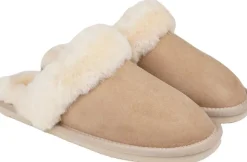 Lovelies GOSSA - SHEARLING SLIPPERS Safari Sale