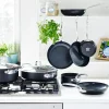 GreenPan GP-BAR FBl HAlu Magn Bl 9011+Bl_9Gp opn fry set 3pc Hot
