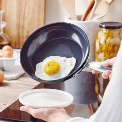 GreenPan GP-BAR FBl HAlu Magn Bl 9011+Bl_9Gp opn fry set 3pc Hot