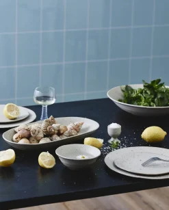 Nordal GRAINY plate, S, sand