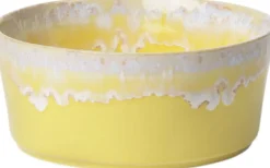 Costa Nova Gres skål gul 50 cl Ø14cm H6cm Hot