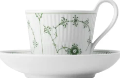 Royal Copenhagen Grøn Mussel k/underkop, 24 cl