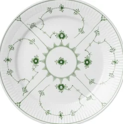 Grøn Mussel tallerken, 25 cm>Royal Copenhagen Sale