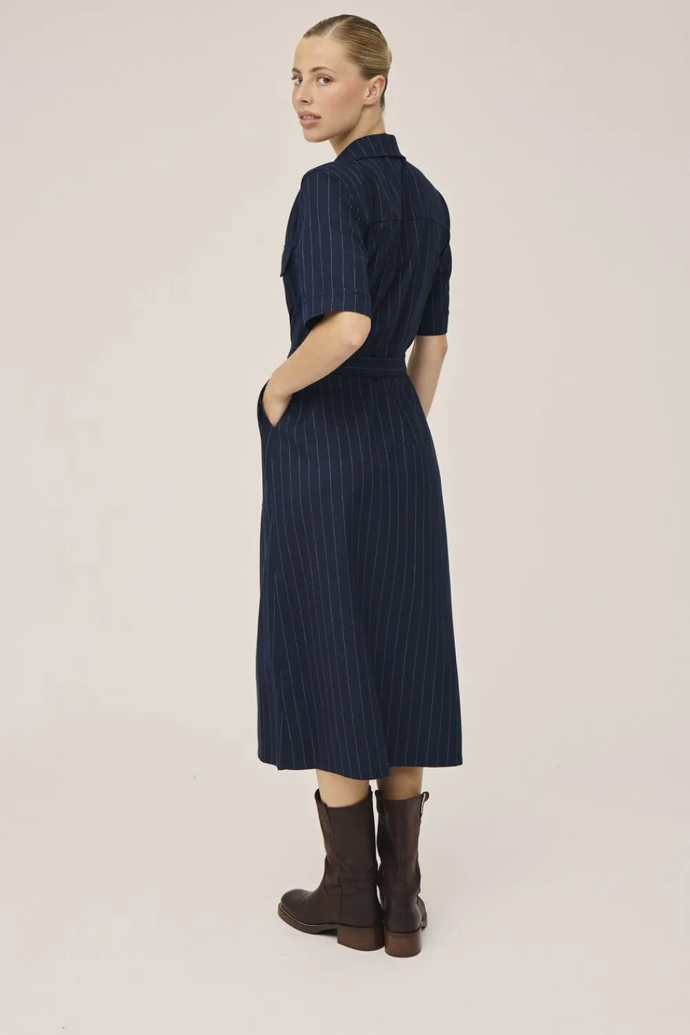 Gro 3 Kortærmede maxikjole skjorte - GRS>Magasin du Nord Collection Discount