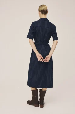 Gro 3 Kortærmede maxikjole skjorte - GRS><noscript><img width=