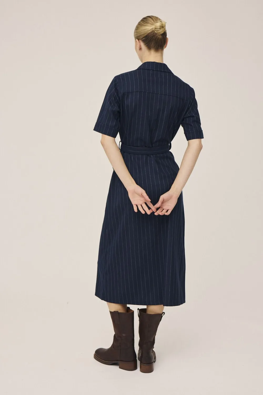 Gro 3 Kortærmede maxikjole skjorte - GRS>Magasin du Nord Collection Discount