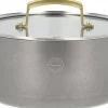 Pillivuyt Gourmet Gryde med låg Durance 2,9 liter 20 cm Rustfrit stål